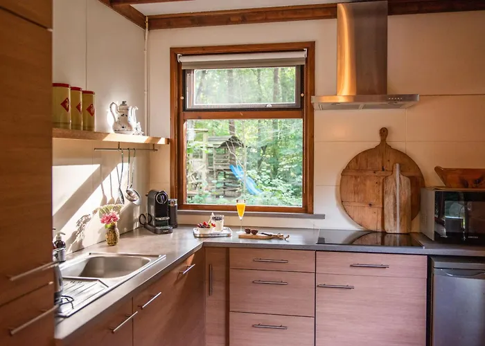 Bed En Boshuisjes Üdülőpark *